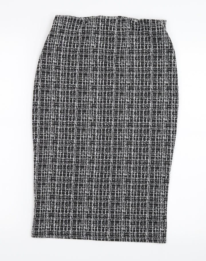 Papaya Womens Black Straight & Pencil Skirt Size 8
