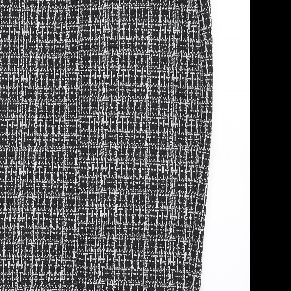 Papaya Womens Black   Straight & Pencil Skirt Size 8
