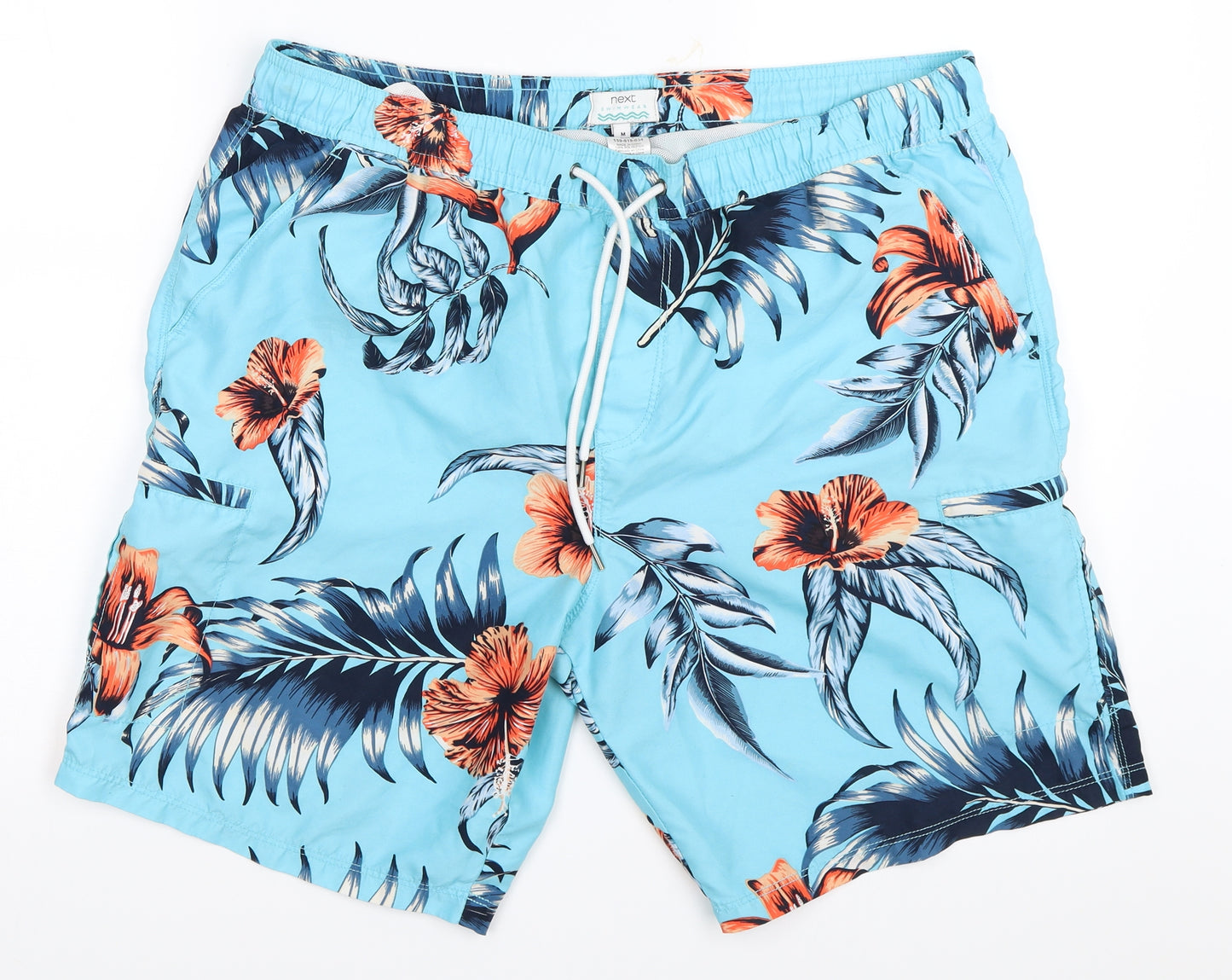 NEXT Mens Blue   Bermuda Shorts Size M - swim shorts