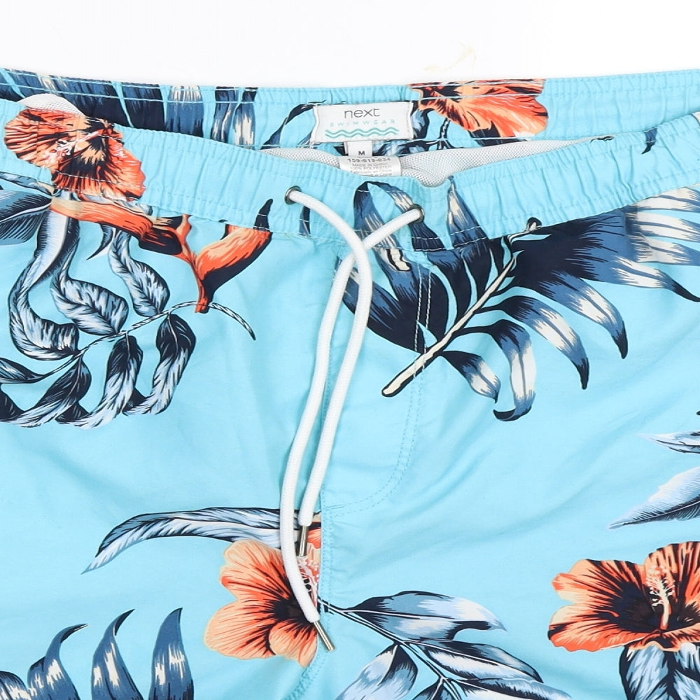 NEXT Mens Blue   Bermuda Shorts Size M - swim shorts