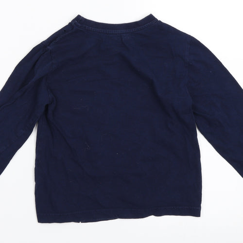Primark Boys Blue   Basic T-Shirt Size 5-6 Years