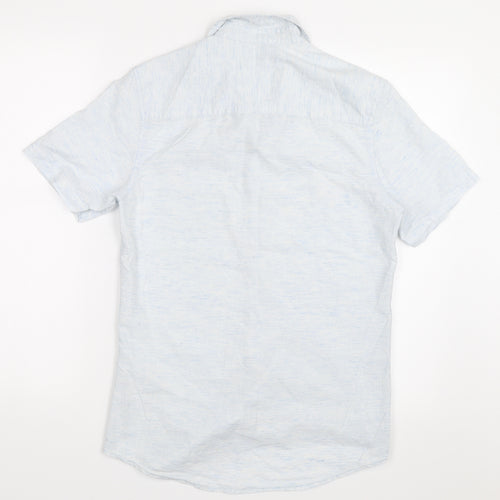 New Look Mens Blue    Button-Up Size XS