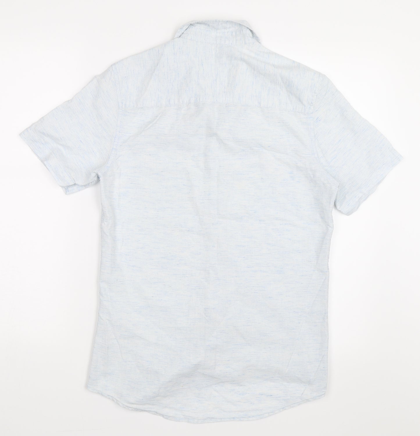 New Look Mens Blue    Button-Up Size XS