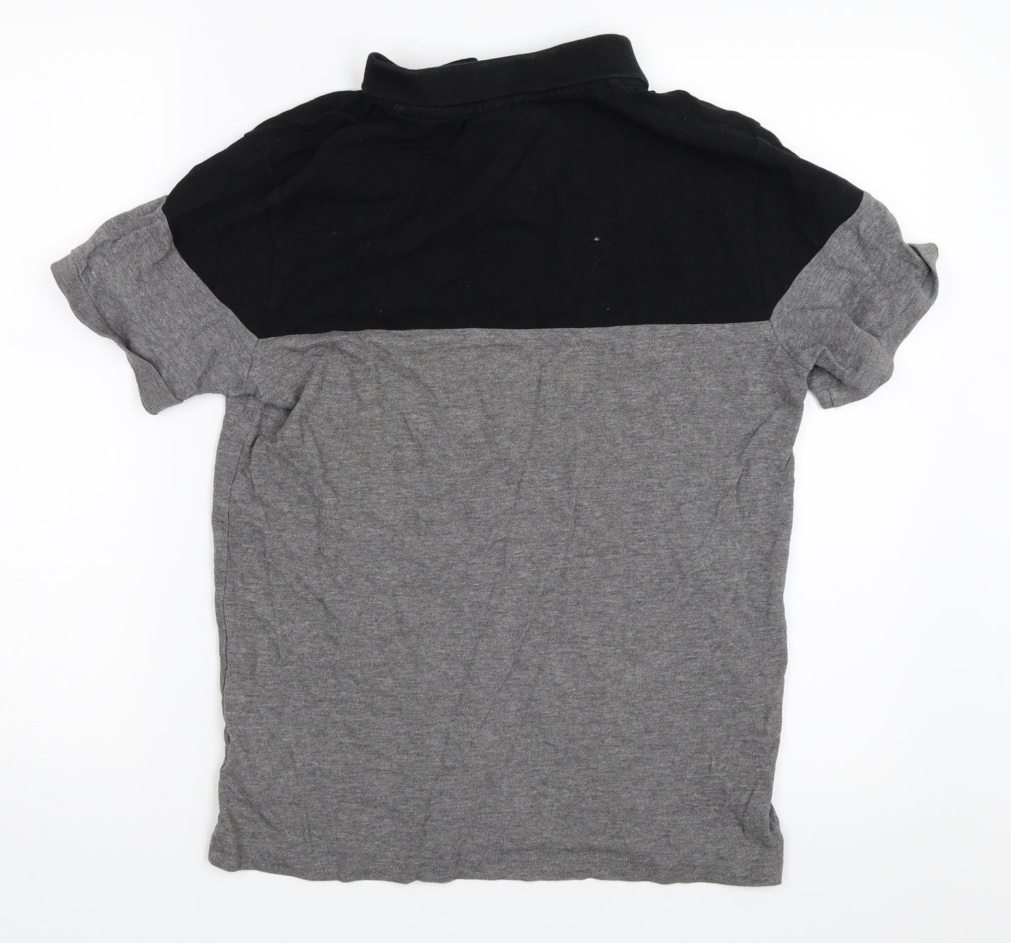 Kappa Mens Grey    Polo Size S  - Leeds United FC