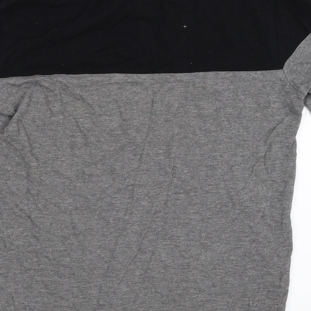 Kappa Mens Grey    Polo Size S  - Leeds United FC