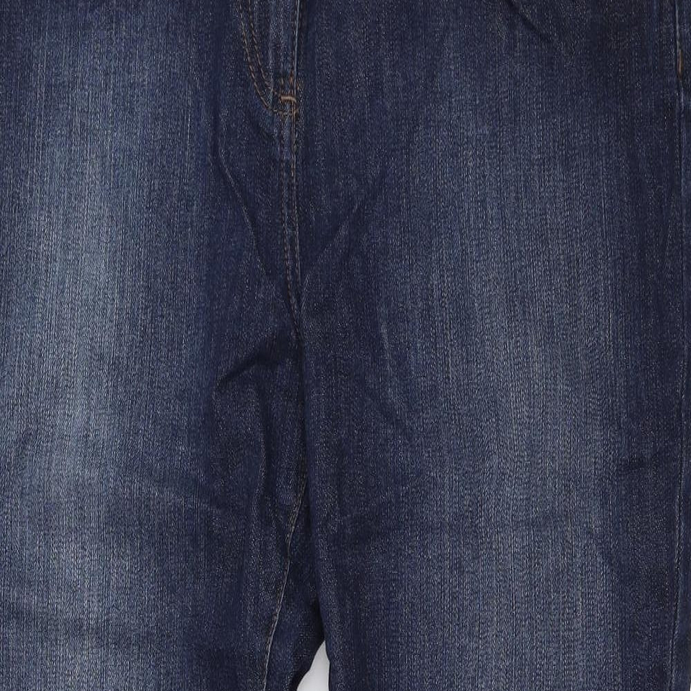 Papaya Womens Blue  Denim Bootcut Jeans Size 16 L30.5 in