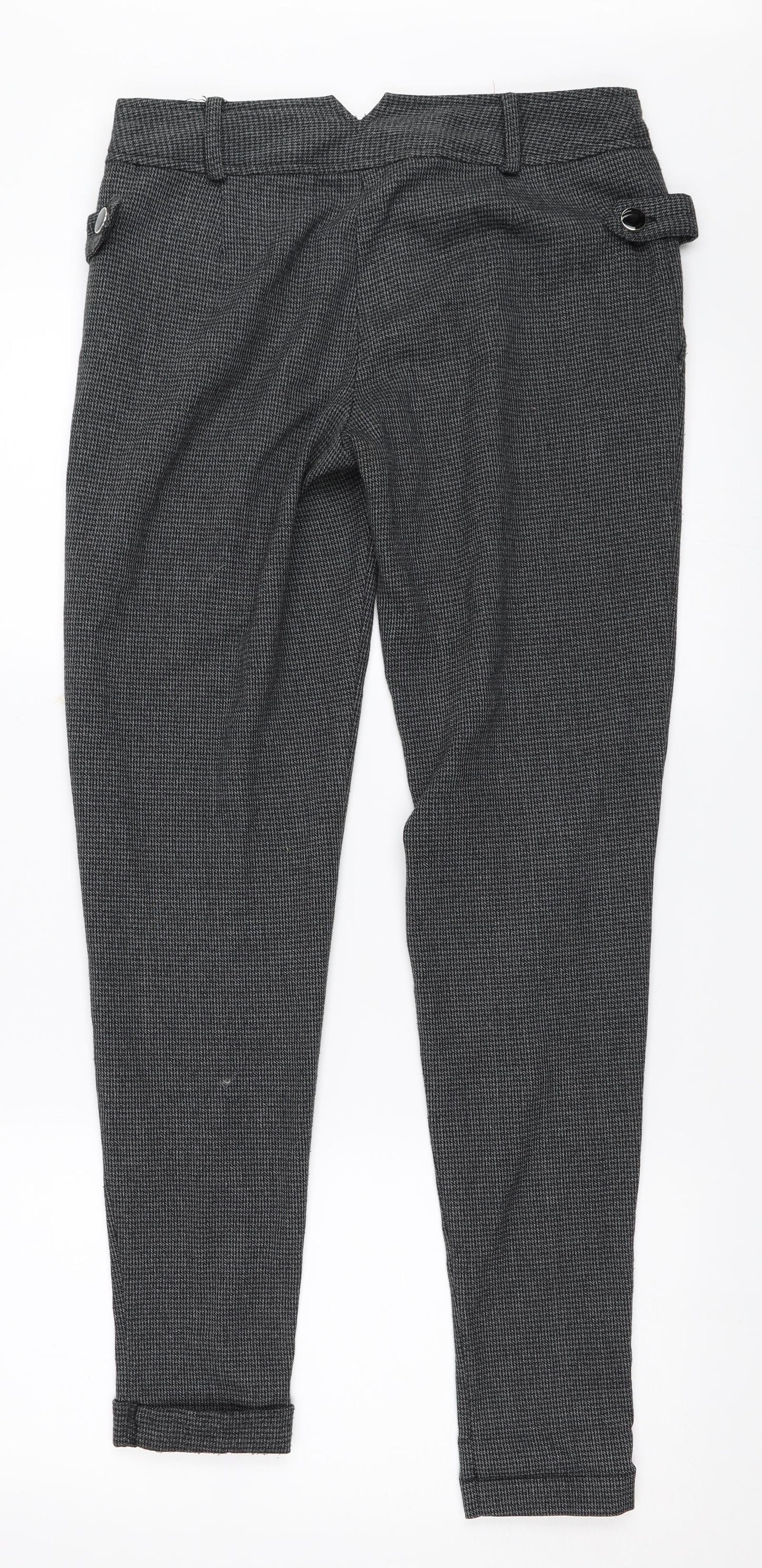 New Look Womens Grey   Capri Trousers Size 6 L29 in