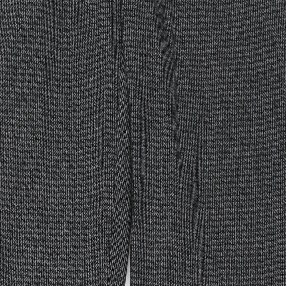 New Look Womens Grey   Capri Trousers Size 6 L29 in