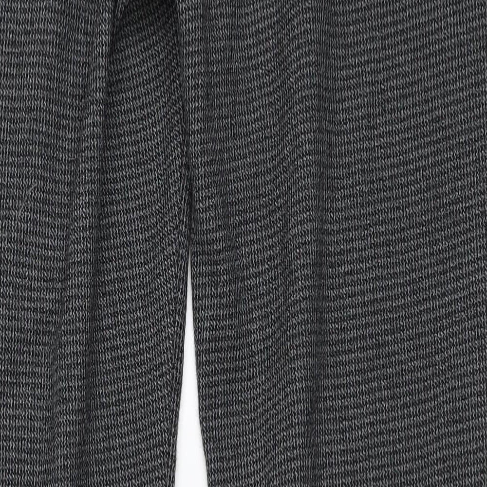 New Look Womens Grey   Capri Trousers Size 6 L29 in