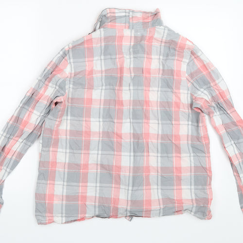 Primark Womens Pink Check  Top Pyjama Top Size 14