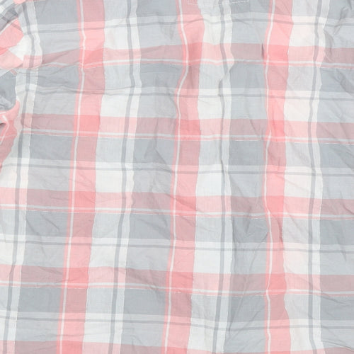 Primark Womens Pink Check  Top Pyjama Top Size 14