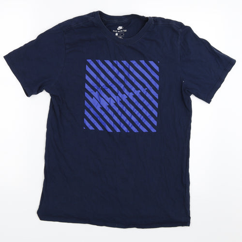 Nike Mens Blue    T-Shirt Size M