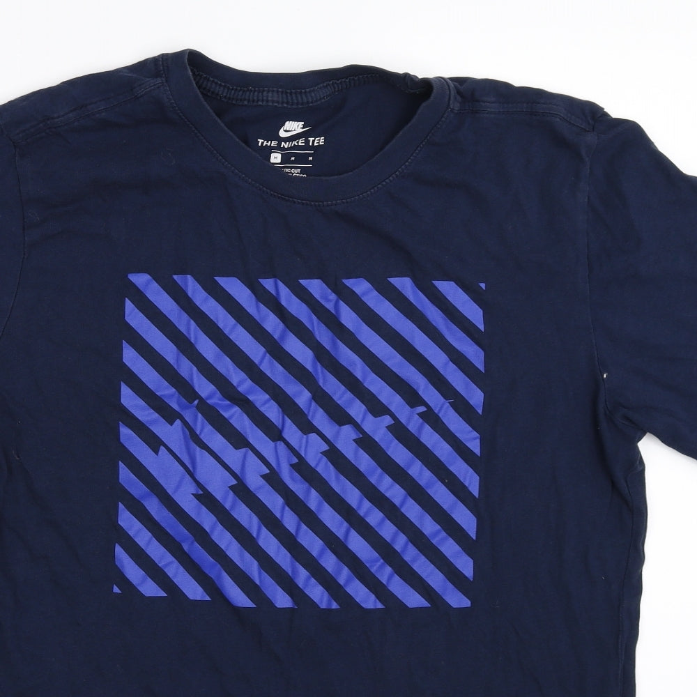 Nike Mens Blue    T-Shirt Size M