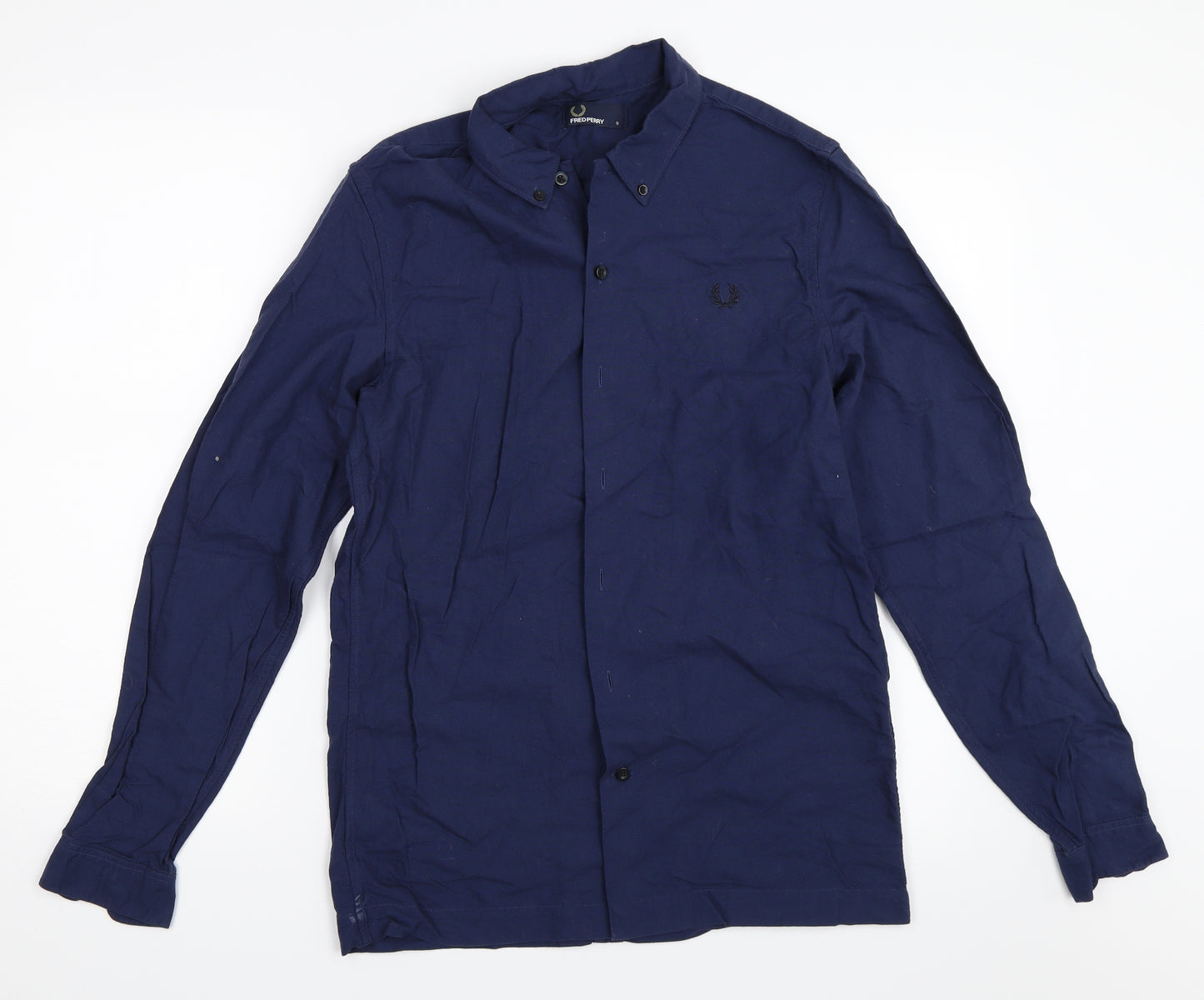Fred Perry Mens Blue    Button-Up Size S