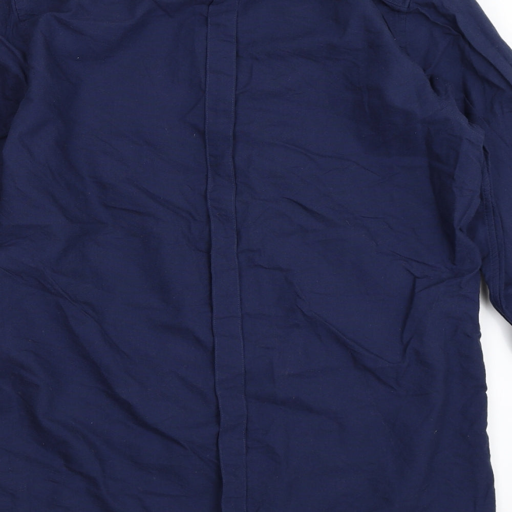 Fred Perry Mens Blue    Button-Up Size S