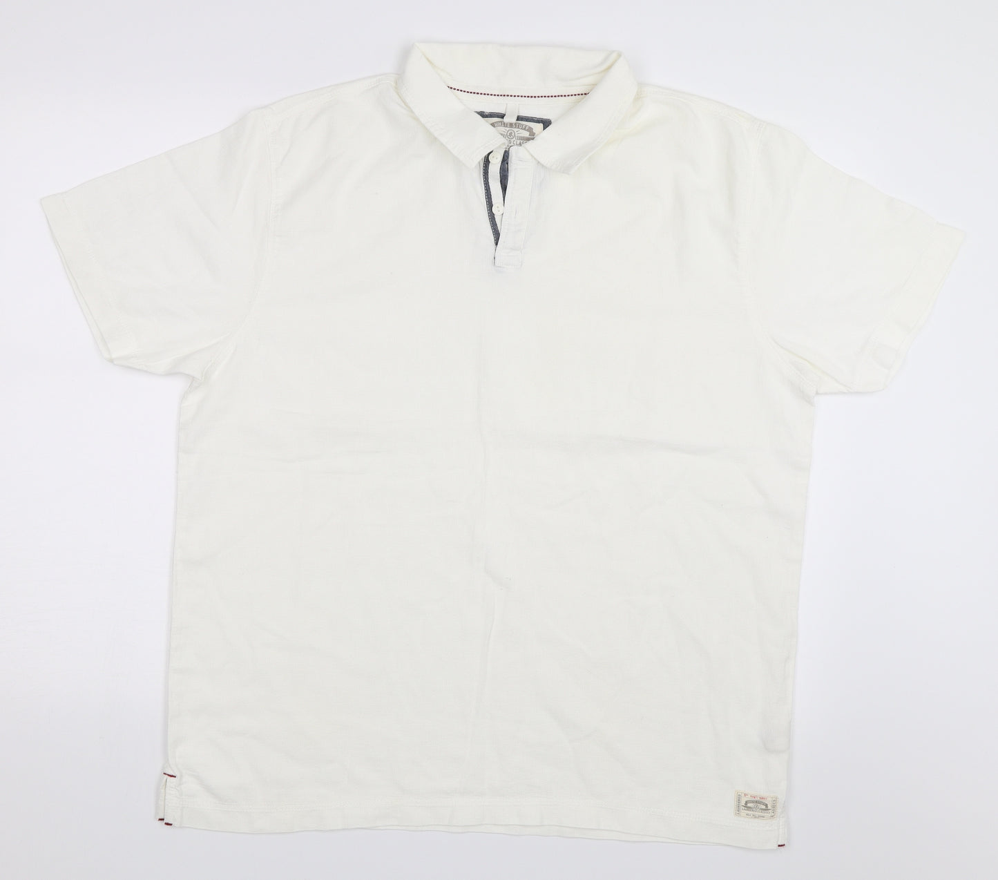 White Stuff Mens White    Polo Size L