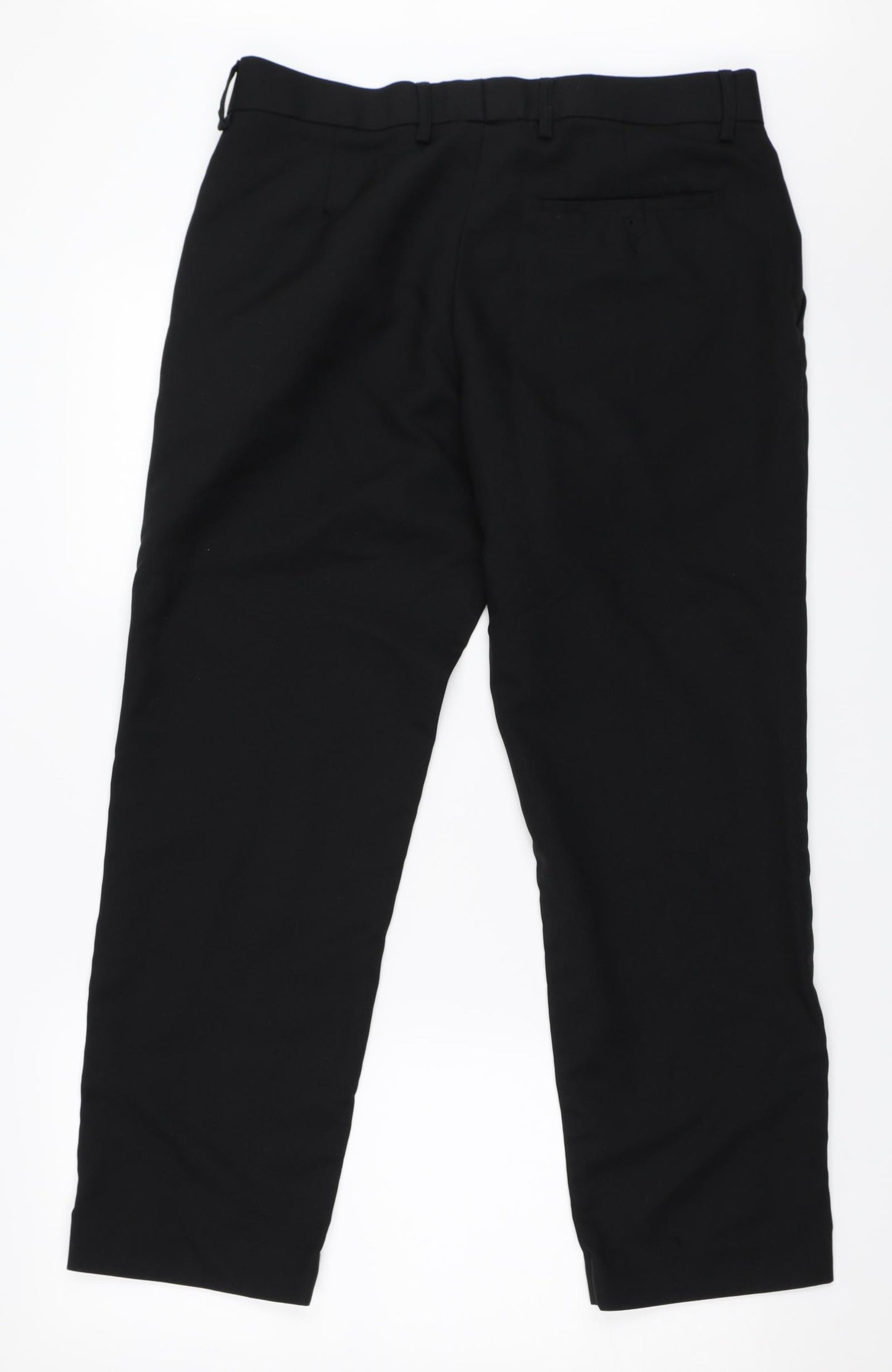 F&F Mens Black   Trousers  Size 34 in L29 in