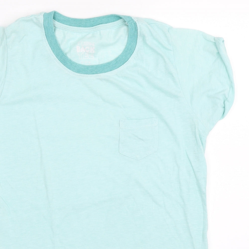 Atmosphere Womens Blue   Basic T-Shirt Size 12