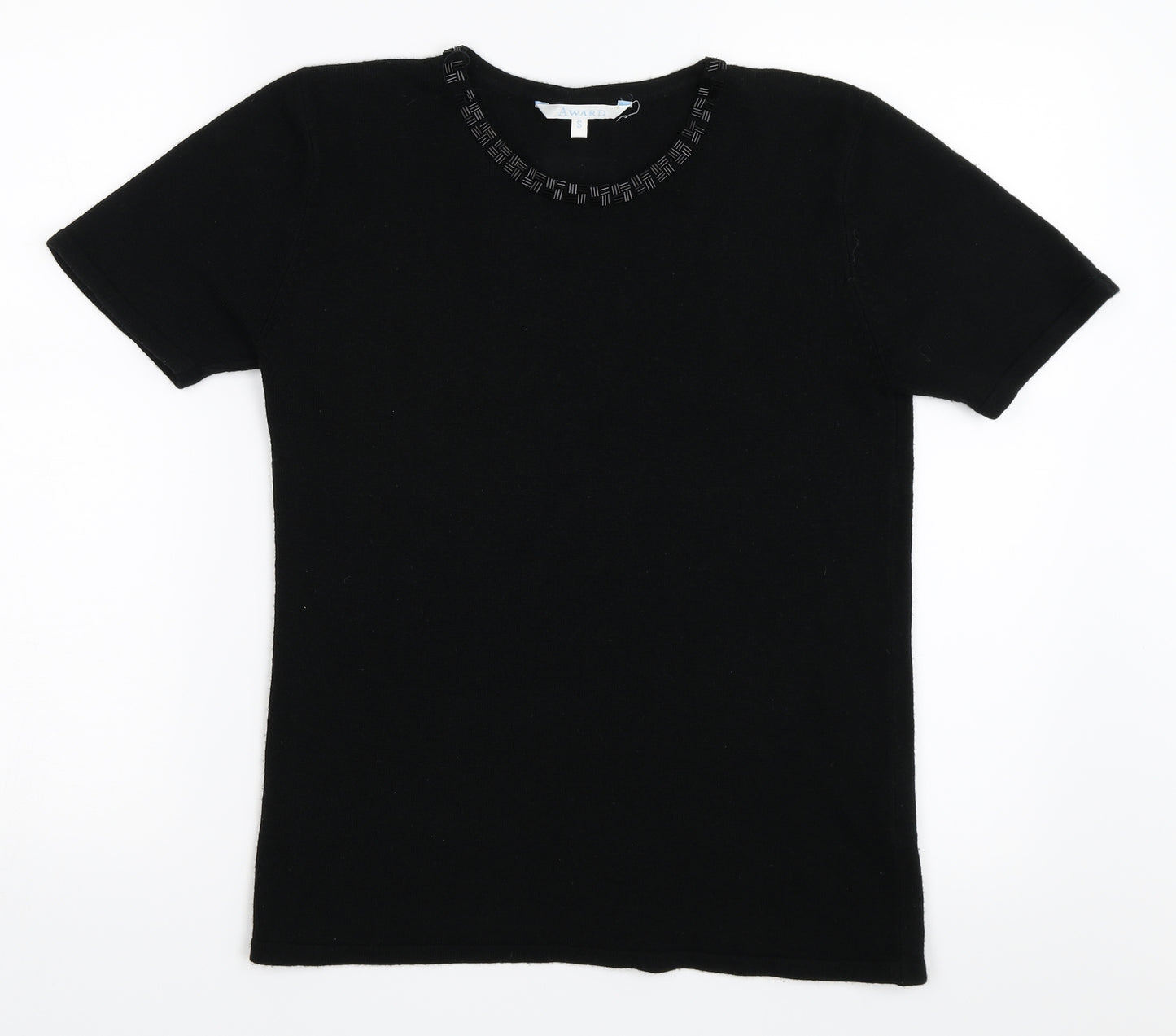 AWARD Womens Black   Pullover Jumper Size S