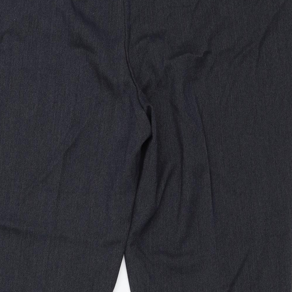 Bonmarché Womens Blue   Capri Trousers Size 16 L25 in