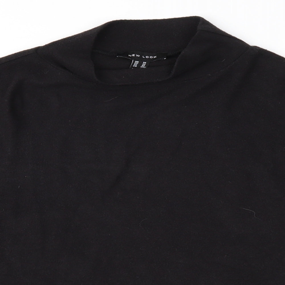 New Look Womens Black  Fleece Pullover Jumper Size M