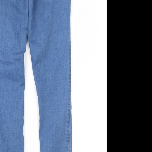 Denim & Co. Womens Blue  Denim Jegging Jeans Size 10 L27 in