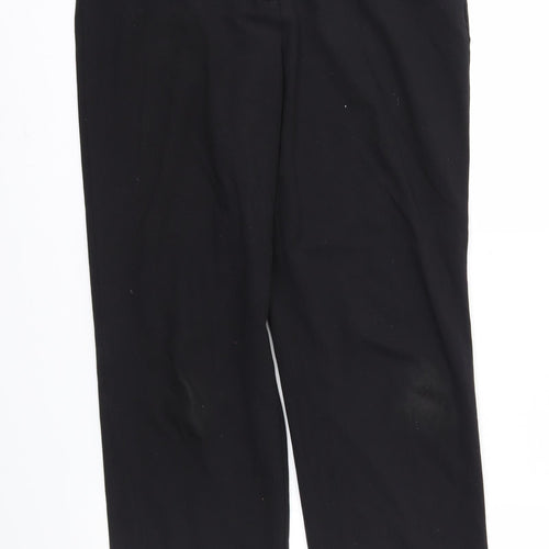 TU Womens Black   Trousers  Size 12 L28 in