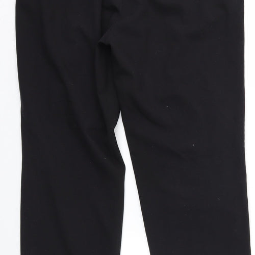 TU Womens Black   Trousers  Size 12 L28 in