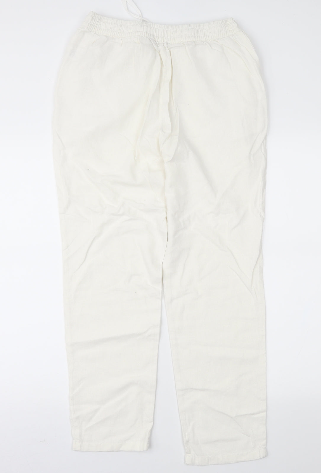 Dorothy Perkins Womens Ivory   Trousers  Size 10 L28 in