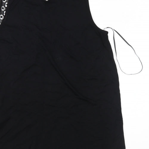 F&F Womens Black   Basic Blouse Size 8
