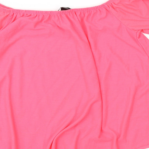 Atmosphere Womens Pink   Basic Blouse Size 6