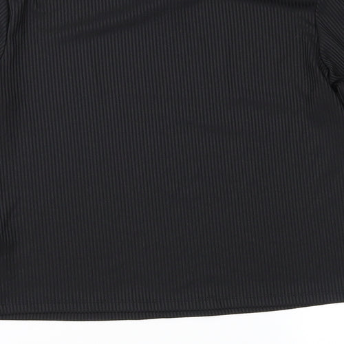 Primark Girls Black   Basic T-Shirt Size 13-14 Years