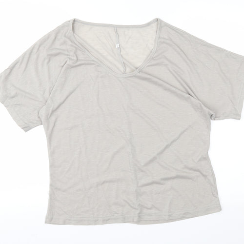Preworn Womens Grey   Basic T-Shirt Size S