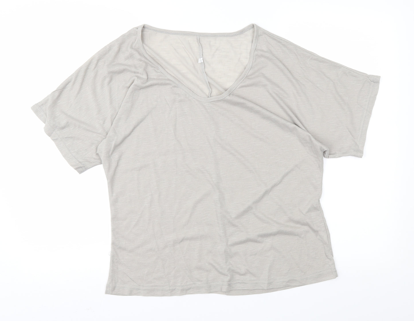 Preworn Womens Grey   Basic T-Shirt Size S