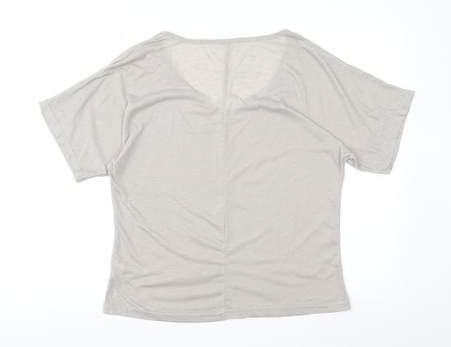 Preworn Womens Grey   Basic T-Shirt Size S