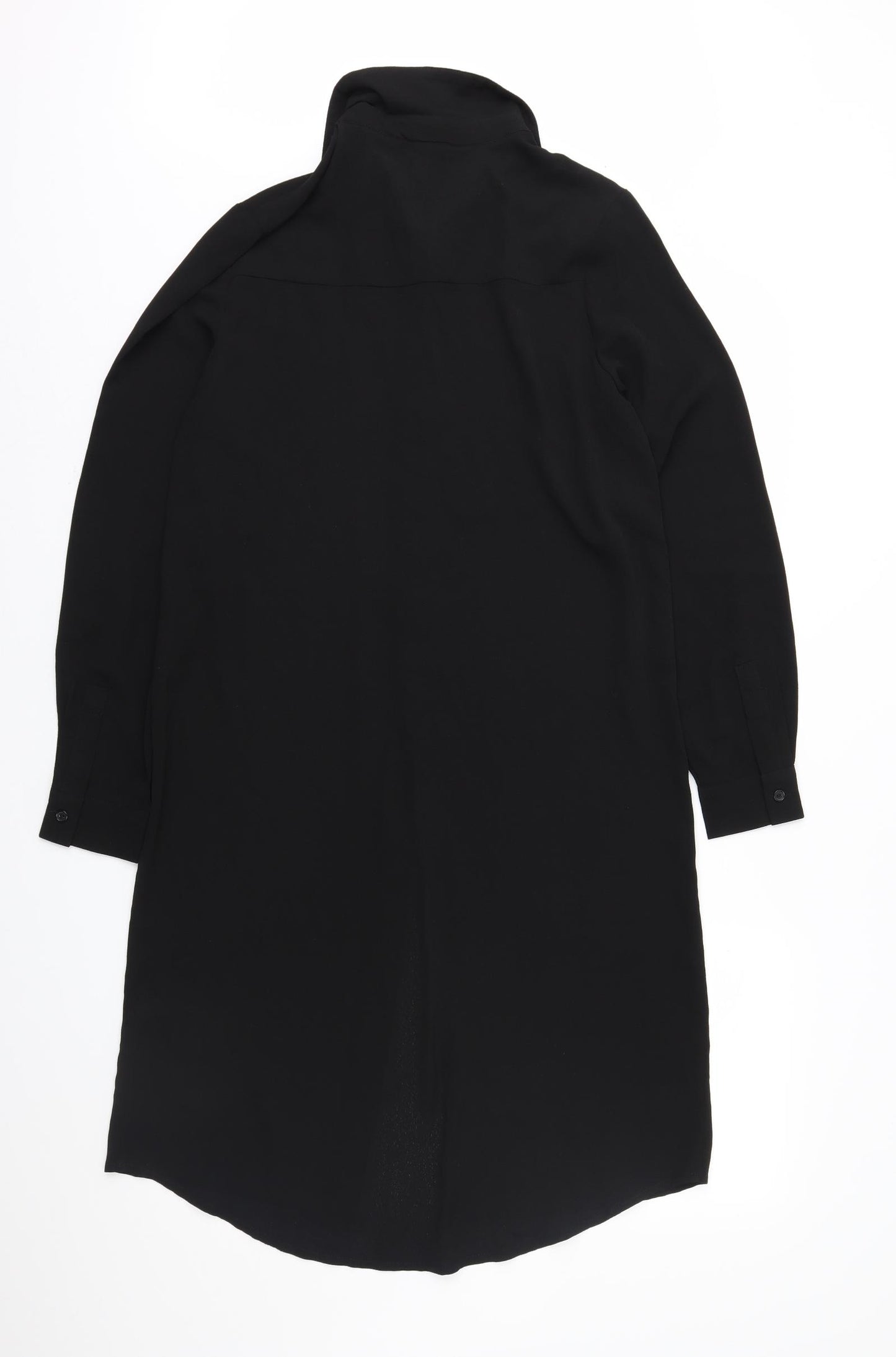 Izabel London Womens Black   Shirt Dress  Size 8