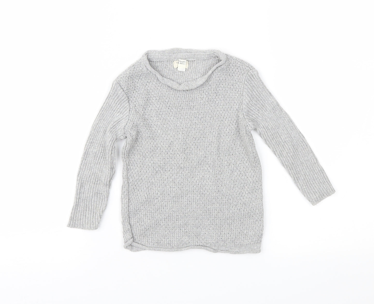 River Island Baby Grey   Pullover Jumper Size 9-12 Months