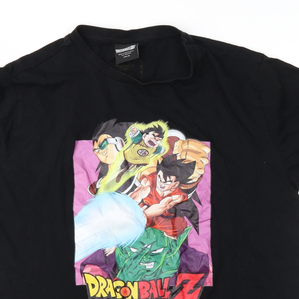 Dragon Ball Z Mens Black    T-Shirt Size M