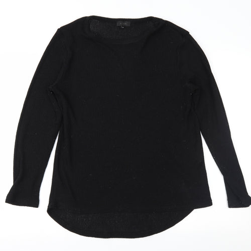 River Island Womens Black   Pullover Jumper Size M