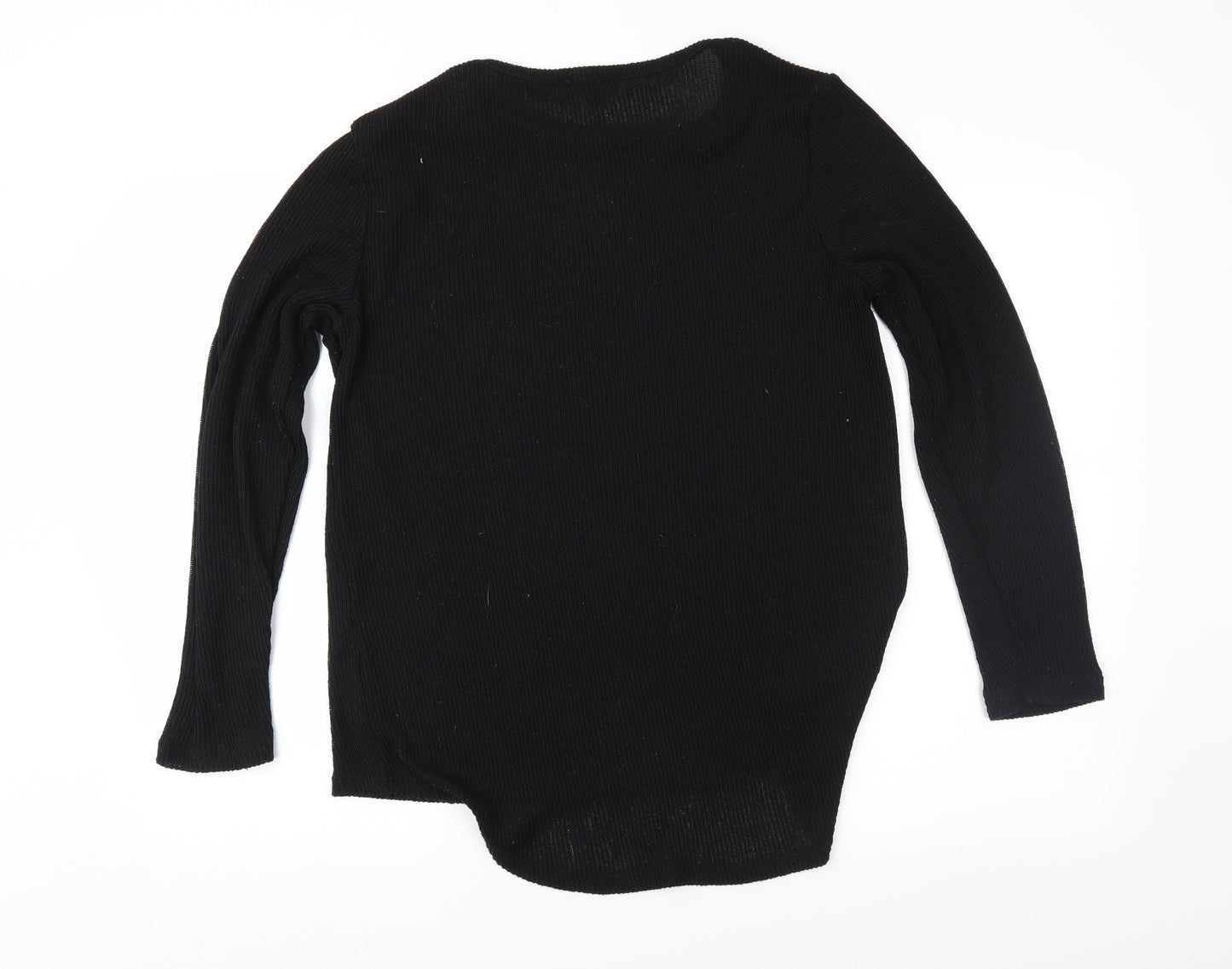 River Island Womens Black   Pullover Jumper Size M