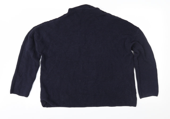 H&M Womens Blue   Pullover Jumper Size M