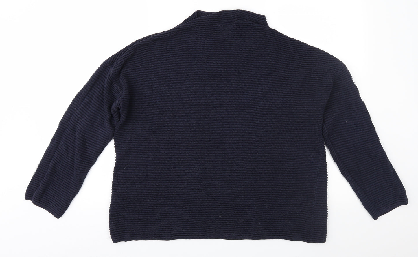 H&M Womens Blue   Pullover Jumper Size M