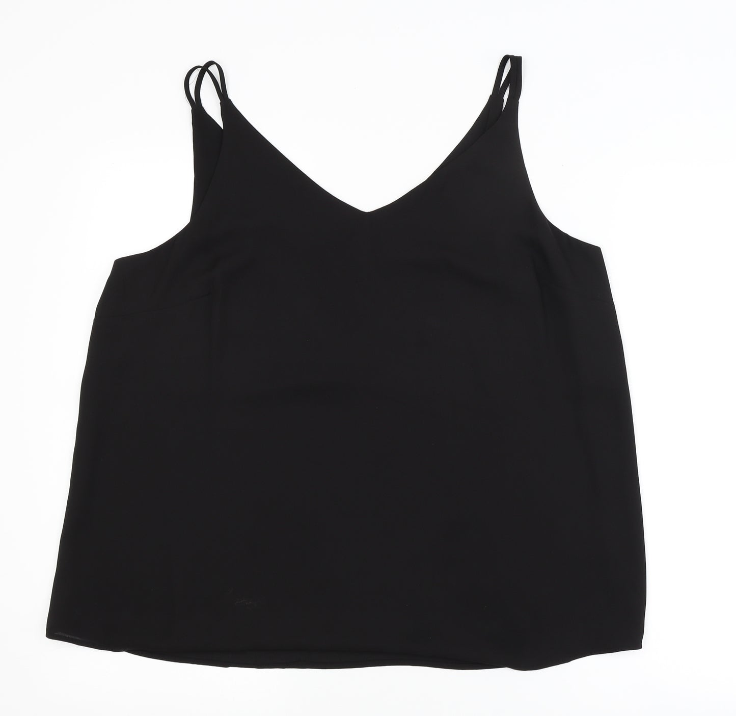 Papaya Womens Black   Camisole Blouse Size 16