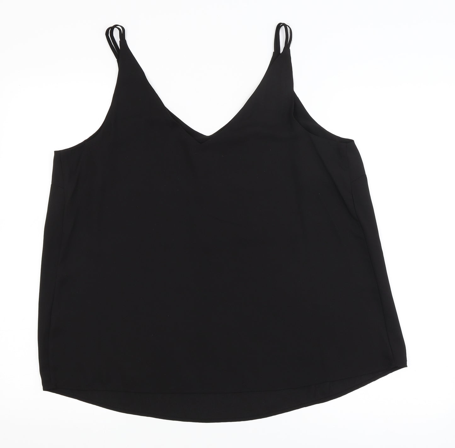 Papaya Womens Black   Camisole Blouse Size 16