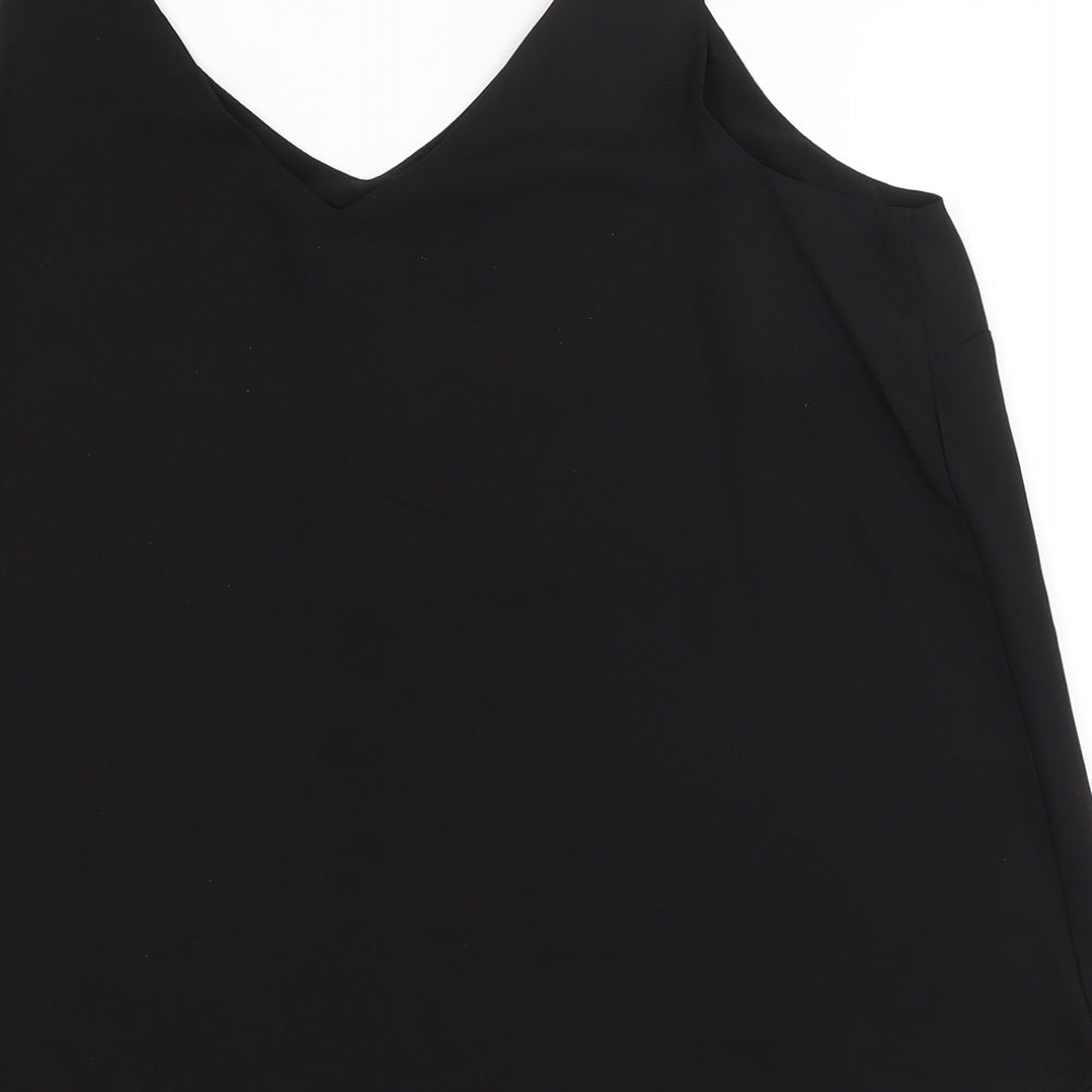 Papaya Womens Black   Camisole Blouse Size 16