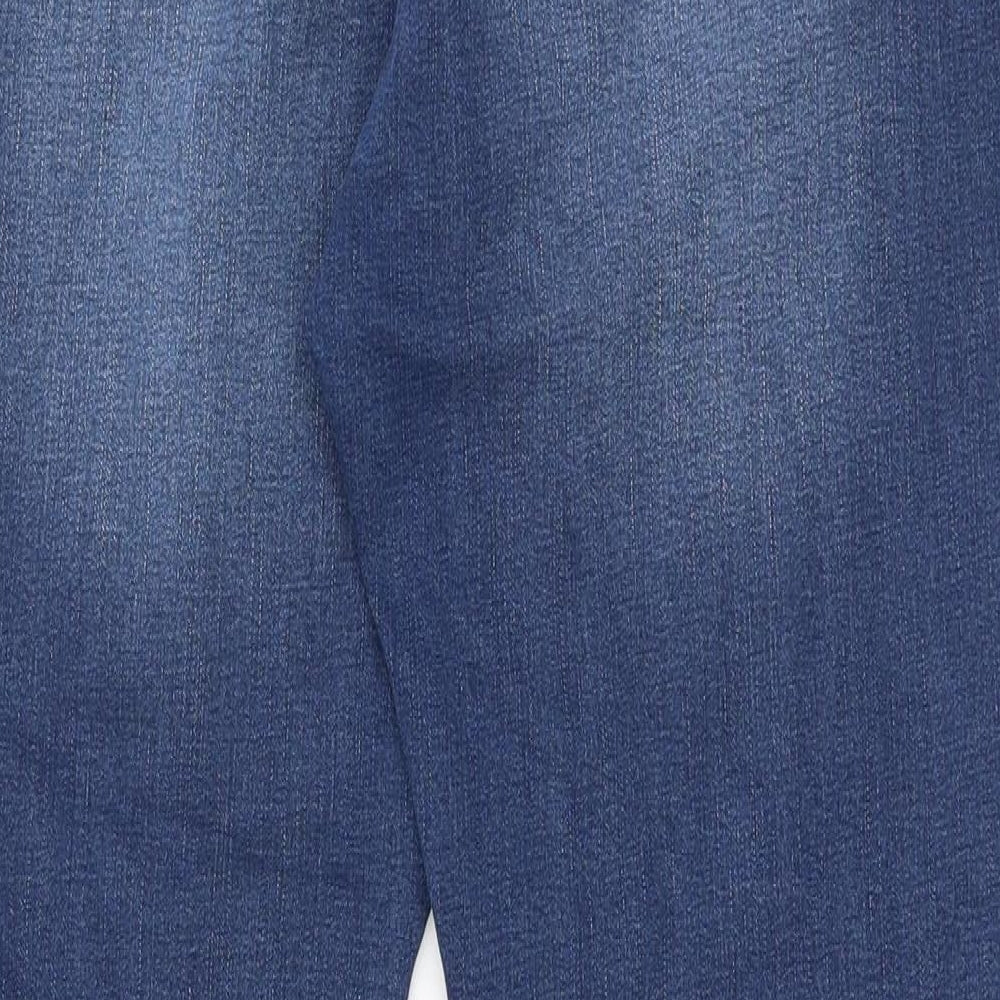 Nutmeg Womens Blue  Denim Skinny Jeans Size 16 L29 in