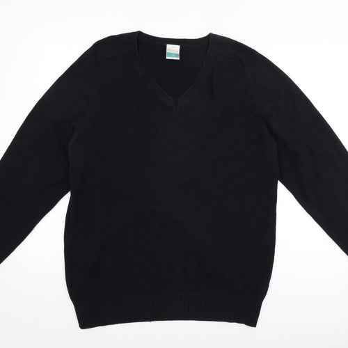 Perform Mens Black   Pullover Jumper Size L
