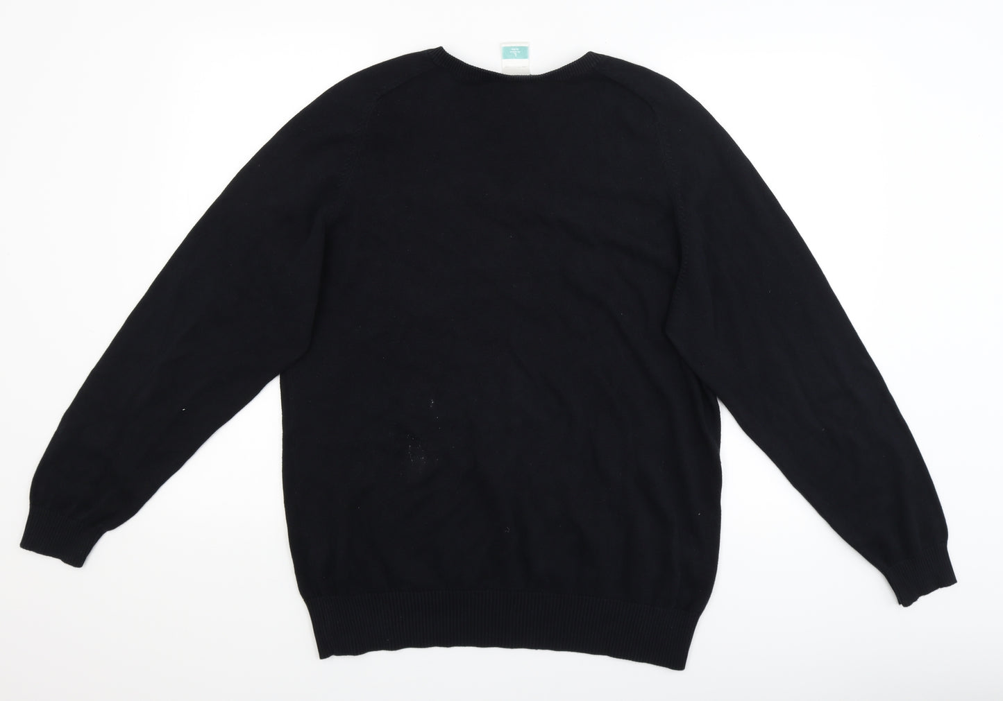 Perform Mens Black   Pullover Jumper Size L