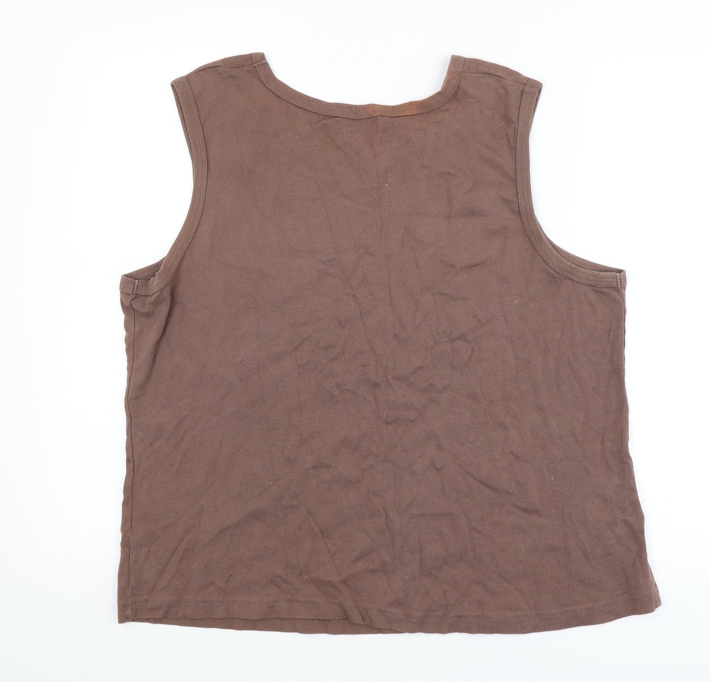 bm collection Mens Brown    T-Shirt Size XL