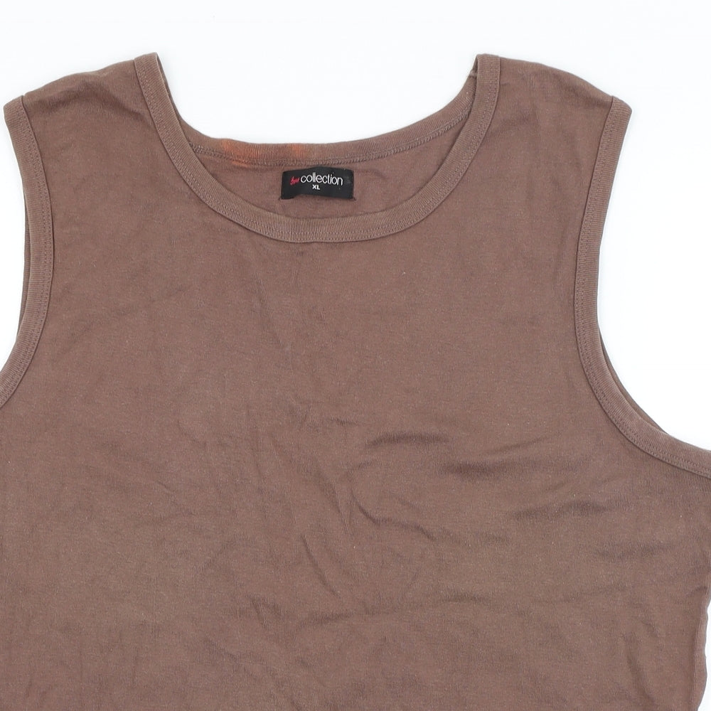 bm collection Mens Brown    T-Shirt Size XL